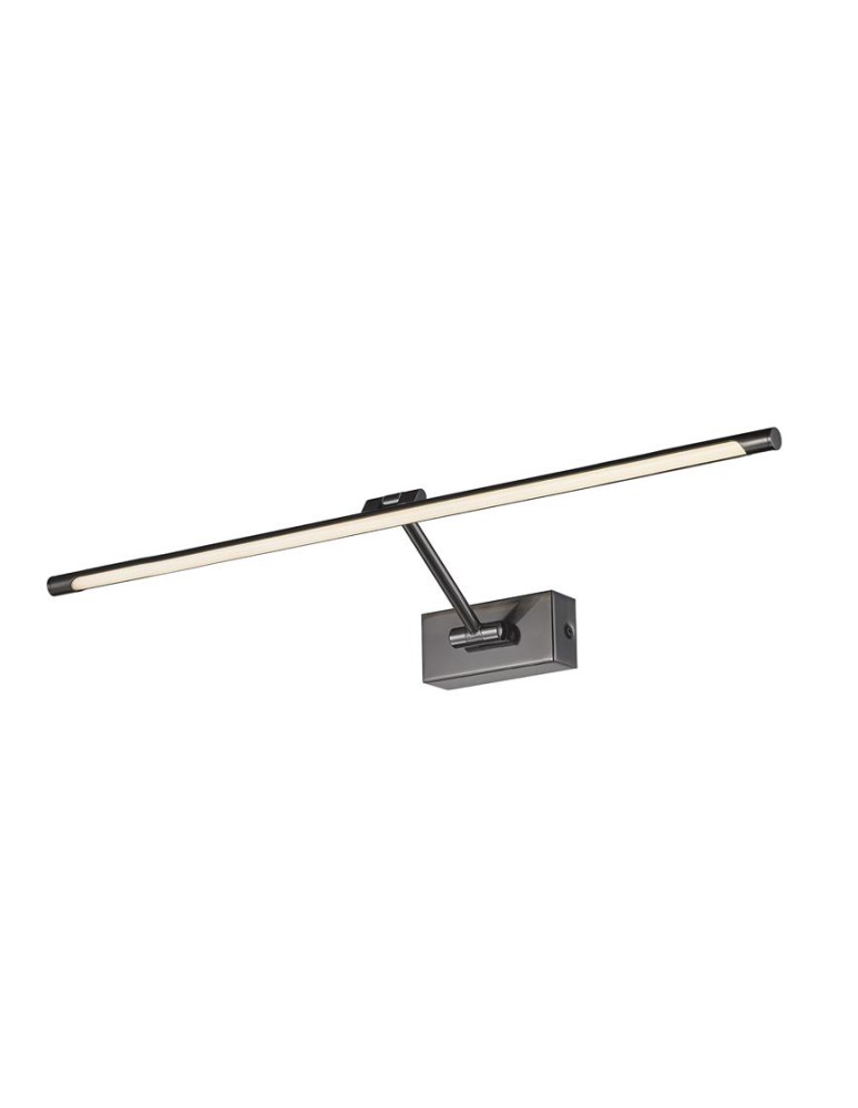 Azzardo DAVINCI 90 BLACK CHROME 1xLED Ścienna Czarny/Chrom AZ2663