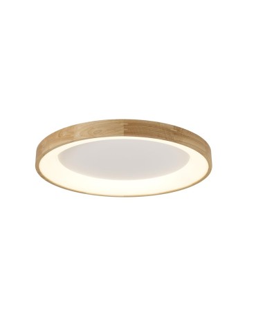 Azzardo SILVAM 65 TOP 1xLED Sufitowa Drewno/Biały AZ2698