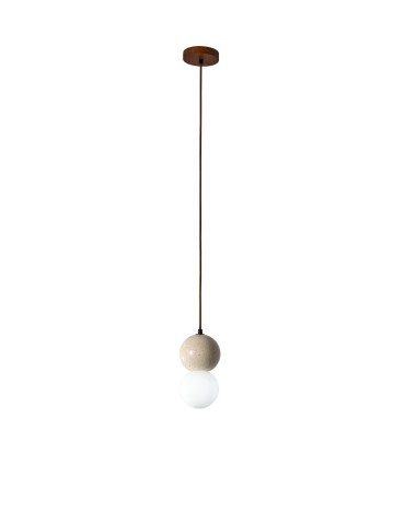 YASKR Lampa Wisząca Bilo I 1xG9 biały PL0135