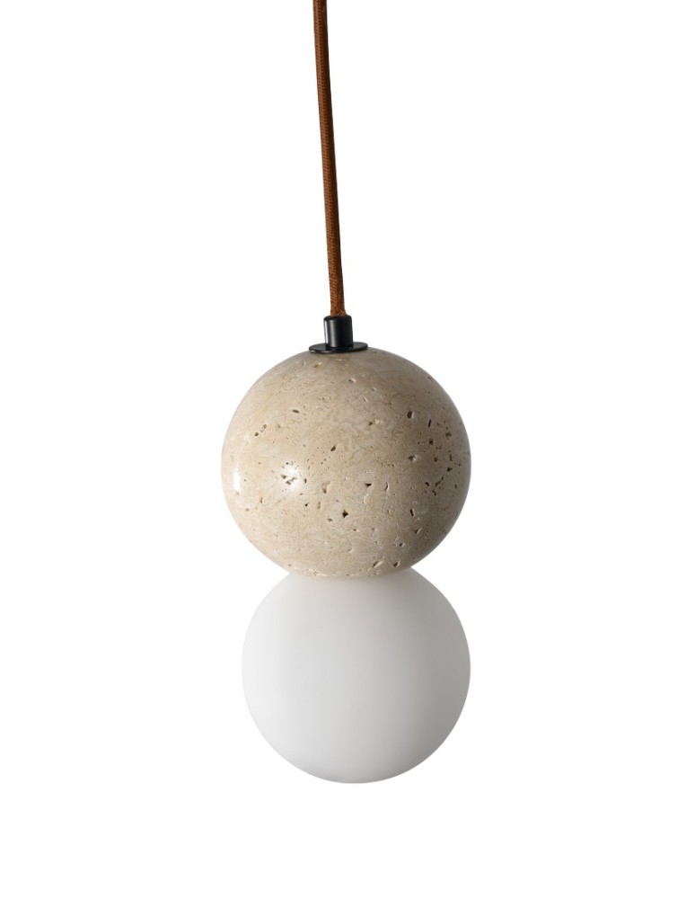 YASKR Lampa Wisząca Bilo I 1xG9 biały PL0135