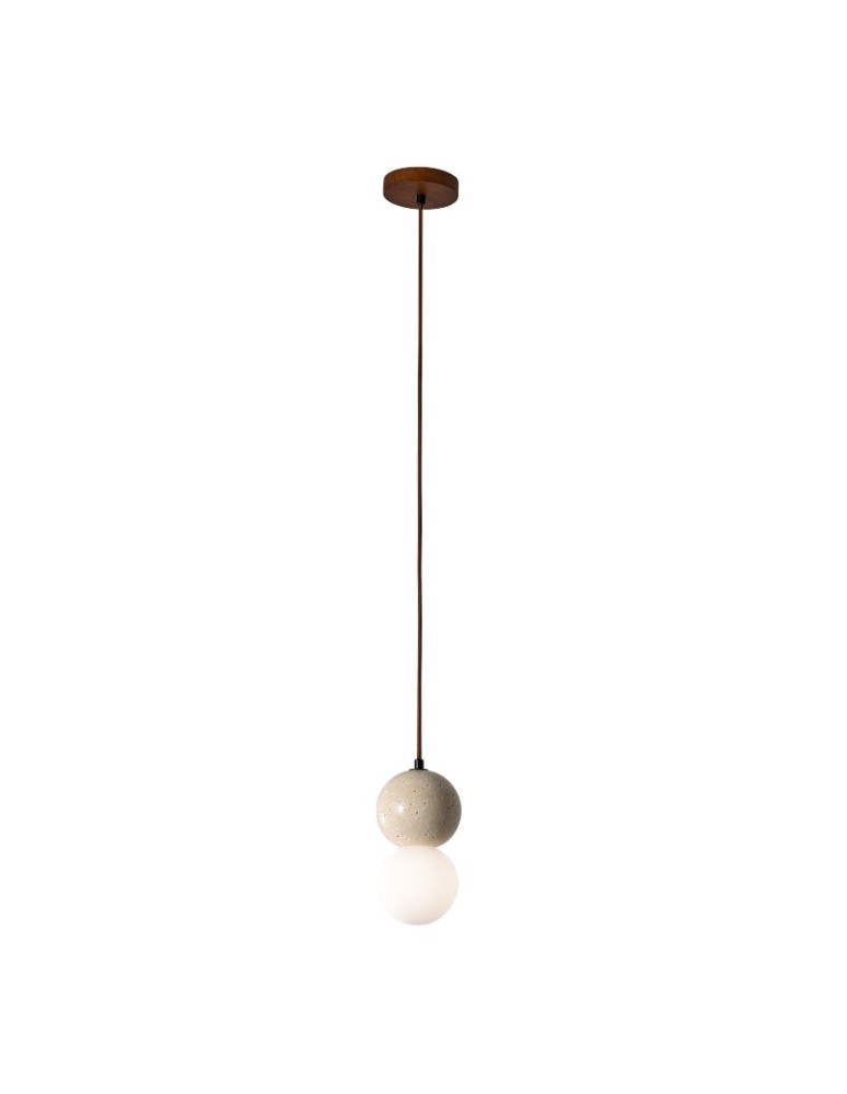 YASKR Lampa Wisząca Bilo I 1xG9 biały PL0135