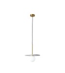 YASKR Lampa Wisząca Bilo III 1xG9 biały PL0136-WH YASKR Lampa Wisząca Bilo III 1xG9 biały PL0136-WH