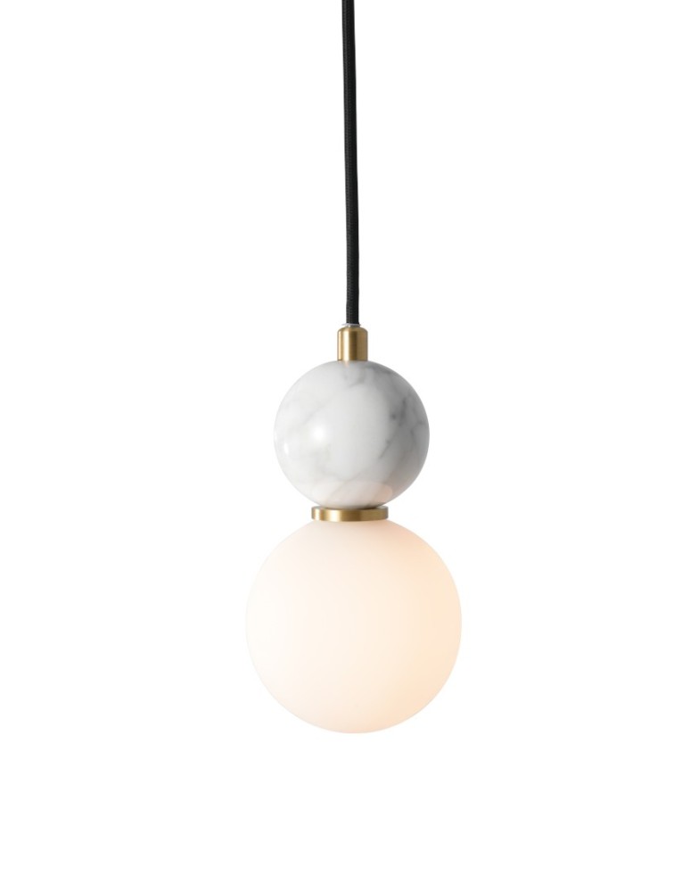 YASKR Lampa Wisząca Bilo II 1xG9 biały PL0137  
