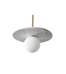 YASKR Lampa Wisząca Bilo III 1xG9 biały PL0136-WH YASKR Lampa Wisząca Bilo III 1xG9 biały PL0136-WH