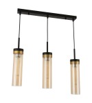 YASKR Lampa Wisząca Malika 3xE27 czarny PL0140-3 YASKR Lampa Wisząca Malika 3xE27 czarny PL0140-3