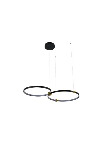 YASKR Lampa Wisząca Kido M LED czarny PL0139   - produkt 2