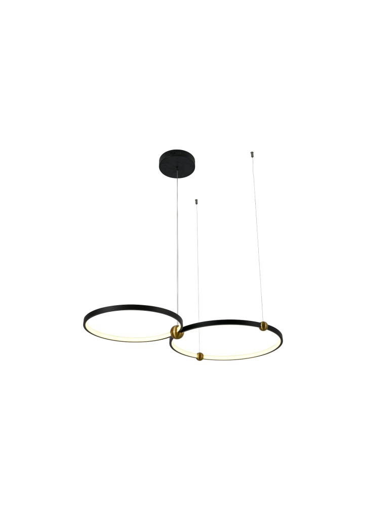 YASKR Lampa Wisząca Kido M LED czarny PL0139 YASKR Lampa Wisząca Kido M LED czarny PL0139