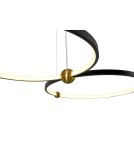YASKR Lampa Wisząca Kido M LED czarny PL0139 YASKR Lampa Wisząca Kido M LED czarny PL0139