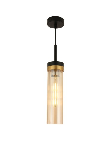 YASKR Lampa Wisząca Malika 1xE27 czarny PL0140-1   - produkt 2