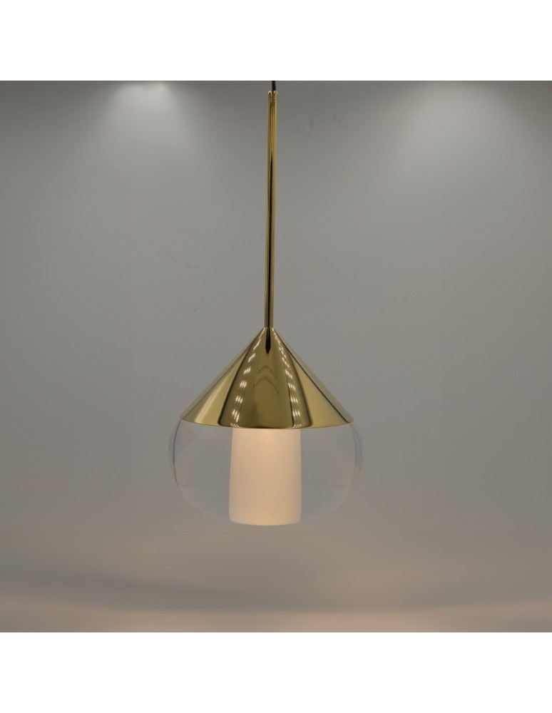 YASKR Lampa Wisząca Suza 1xLED złota PL0103-GD YASKR Lampa Wisząca Suza 1xLED złota PL0103-GD
