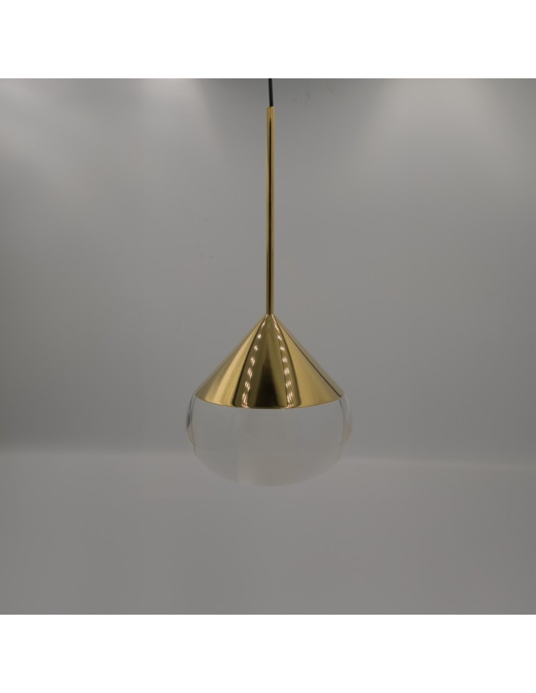 YASKR Lampa Wisząca Suza 1xLED złota PL0103-GD YASKR Lampa Wisząca Suza 1xLED złota PL0103-GD