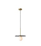 YASKR Lampa Wisząca Bilo III 1xG9 czarny PL0136-BK   YASKR Lampa Wisząca Bilo III 1xG9 czarny PL0136-BK