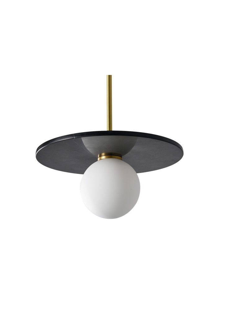 YASKR Lampa Wisząca Bilo III 1xG9 czarny PL0136-BK   YASKR Lampa Wisząca Bilo III 1xG9 czarny PL0136-BK