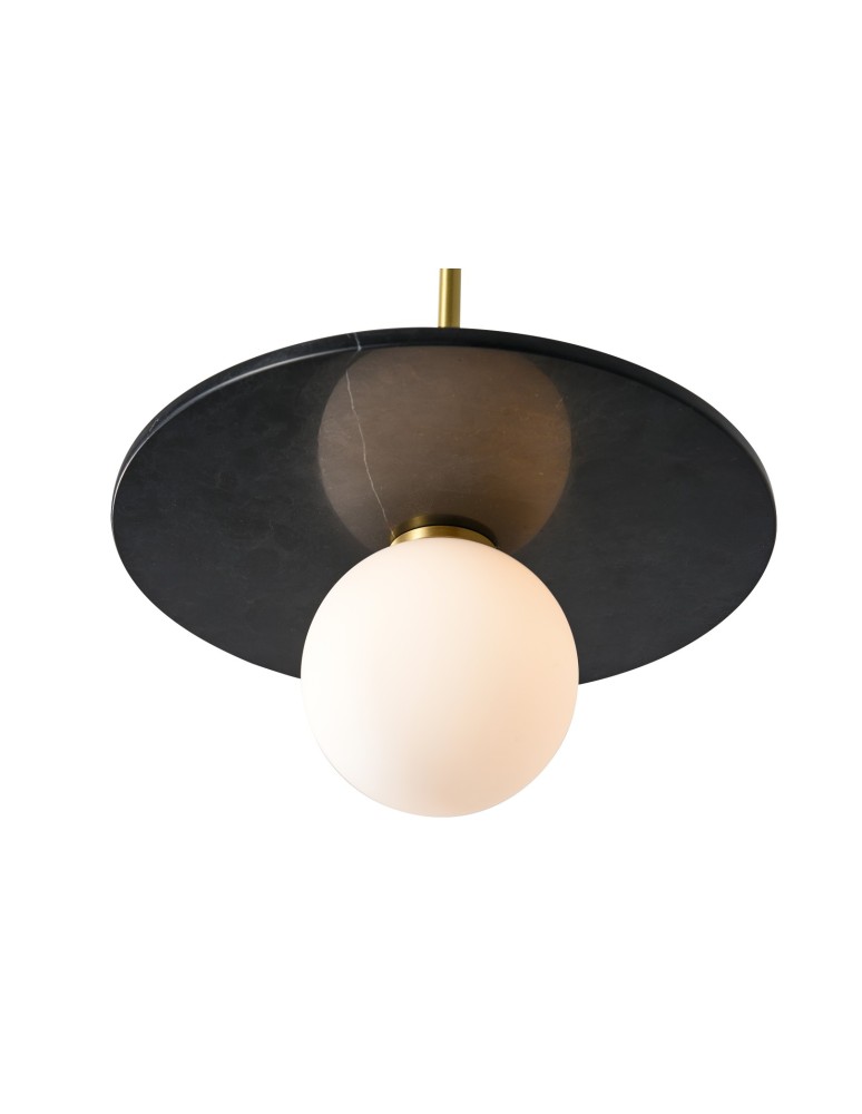 YASKR Lampa Wisząca Bilo III 1xG9 czarny PL0136-BK   YASKR Lampa Wisząca Bilo III 1xG9 czarny PL0136-BK