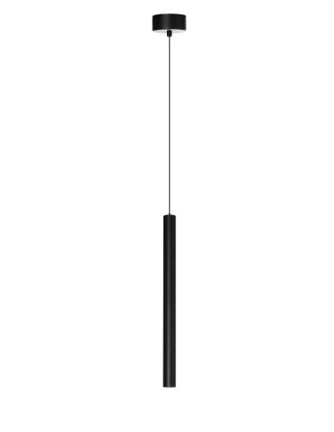Azzardo Wisząca VERNO 1 40 4000K BK Czarny Mat 1xLED Rurki AZ6261