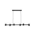 YASKR Lampa Wisząca Noe Long 6xGU10 czarna PL0111-BK   YASKR Lampa Wisząca Noe Long 6xGU10 czarna PL0111-BK