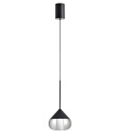 YASKR Lampa Wisząca Suza 1xLED czarna PL0103-BK YASKR Lampa Wisząca Suza 1xLED czarna PL0103-BK