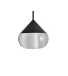 YASKR Lampa Wisząca Suza 1xLED czarna PL0103-BK YASKR Lampa Wisząca Suza 1xLED czarna PL0103-BK