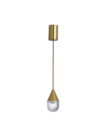 YASKR Lampa Wisząca Nata 1xLED złota PL0104-GD   - produkt 2
