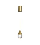 YASKR Lampa Wisząca Nata 1xLED złota PL0104-GD   YASKR Lampa Wisząca Nata 1xLED złota PL0104-GD