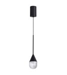 YASKR Lampa Wisząca Nata 1xLED czarna PL0104-BK   YASKR Lampa Wisząca Nata 1xLED czarna PL0104-BK