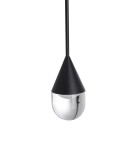 YASKR Lampa Wisząca Nata 1xLED czarna PL0104-BK   YASKR Lampa Wisząca Nata 1xLED czarna PL0104-BK