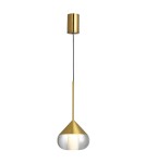 YASKR Lampa Wisząca Suza 1xLED złota PL0103-GD YASKR Lampa Wisząca Suza 1xLED złota PL0103-GD