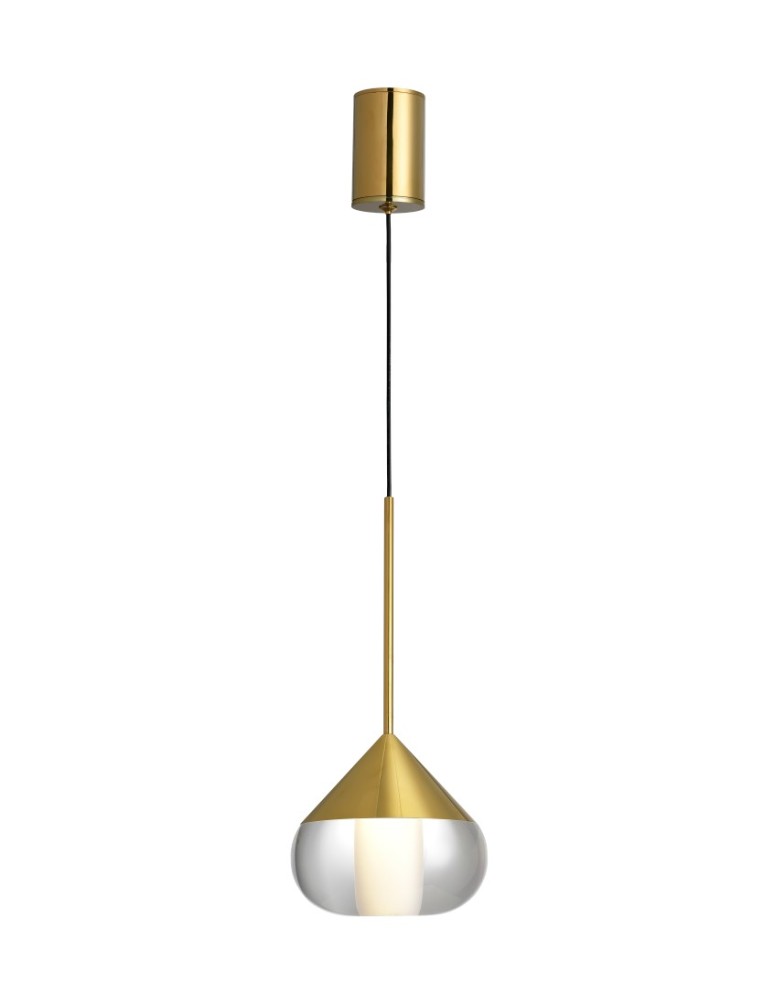 YASKR Lampa Wisząca Suza 1xLED złota PL0103-GD  