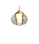 YASKR Lampa Wisząca Suza 1xLED złota PL0103-GD YASKR Lampa Wisząca Suza 1xLED złota PL0103-GD
