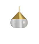 YASKR Lampa Wisząca Suza 1xLED złota PL0103-GD YASKR Lampa Wisząca Suza 1xLED złota PL0103-GD