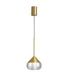 YASKR Lampa Wisząca Suza 1xLED złota PL0103-GD YASKR Lampa Wisząca Suza 1xLED złota PL0103-GD