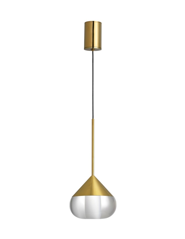 YASKR Lampa Wisząca Suza 1xLED złota PL0103-GD YASKR Lampa Wisząca Suza 1xLED złota PL0103-GD