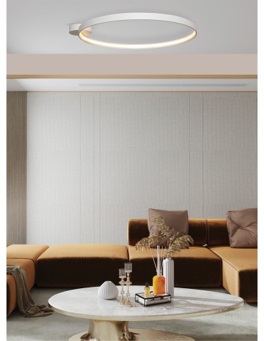 Zuma Line Circle Lampa Sufitowa LA0771 Biały mat - produkt 2