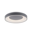 Lampy sufitowe - Leuchten Direkt Anika Sufitowa Z Pilotem Z Regulacją Barwy Światła I Ściemnianiem Ciemny Szary 14326-18 - produkt 2