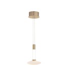 Lampy wiszące - Paul Neuhaus Lautada Wisząca Regulowana Wysokość 120-200cm Ściemniana Płynnie Zwykłym Włącznikiem Mosiądz Mat 2080-60 - product 2