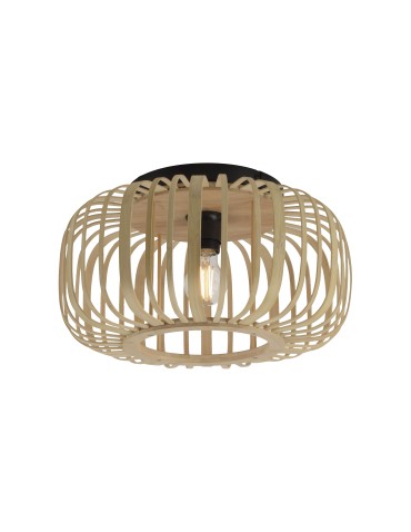 Paul Neuhaus Racoon Lampa Sufitowa Drewno Naturalne 11412-79 - produkt 2