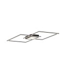Lampy sufitowe - Leuchten Direkt Asmin Sufitowa Rozłożysta 3 Tryby Świecenia Regulacja Włącznikiem Ściennym Zwykłym Czarny 14695-18 - product 2