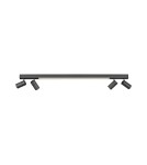 Lampy sufitowe - Paul Neuhaus Pure-Lines Sufitowa Z Reflektorami Pilot Sterowanie Barwą I Ściemnianie, Tryb Nocny Antracyt 6121-13 - produkt 2