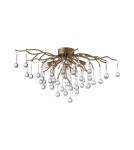 Lampy sufitowe - Paul Neuhaus Icicle Lampa Sufitowa Reflektor Stary Mosiądz 8090-11 - product 2