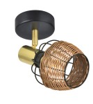 Kinkiety regulowane - Zuma Line Copa Kinkiet R5022003-1R czarny - produkt 2