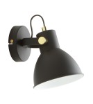 Kinkiety regulowane - Zuma Line Delta Kinkiet A6004S-1 czarny mat - product 2