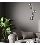 Lampy sufitowe 3 punktowe - Zuma Line Luna Lampa Sufitowa 5663 chrom - product 2