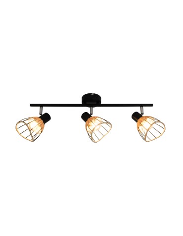 Zuma Line Gent Lampa Sufitowa P20084-3TU czarny - produkt 2