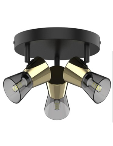 Zuma Line Cento Lampa Sufitowa CK220532-3BG czarny mat - product 2