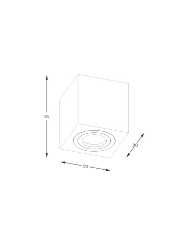 Zuma Line Quardip Spot ACGU10-161-N czarny - produkt 2