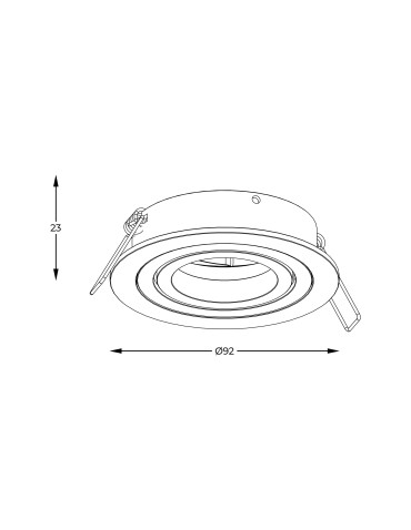 Zuma Line Rondoo Spot ARGU10-038-N biały - produkt 2