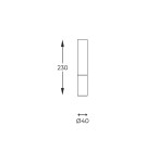 Lampy sufitowe drewniane - Zuma Line Madera Spot Drewno Naturalne 3210103 - product 2