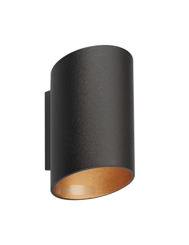 Zuma Line Slice WL Kinkiet Czarno-Złoty/Black-Gold 50603-BK/GD-N - produkt 2