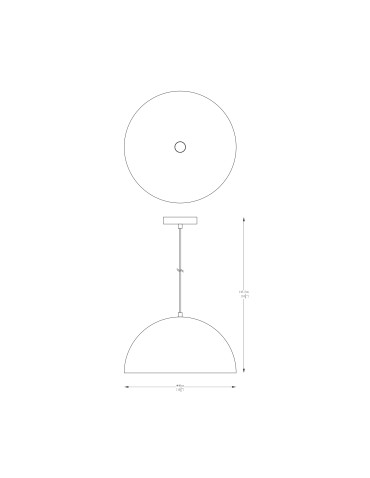 Zuma Line Vela Lampa Wisząca A8001XL-BK czarny mat - produkt 2