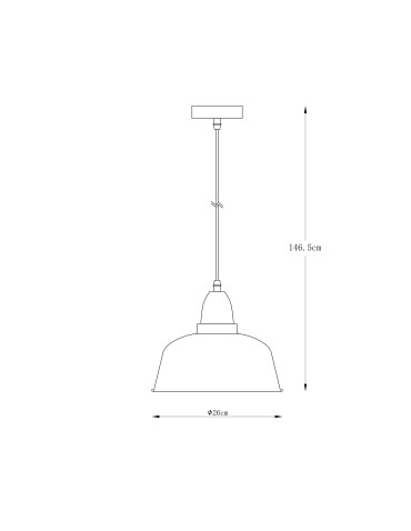 Zuma Line Mensa Lampa Wisząca A8063-WH Biały mat - produkt 2